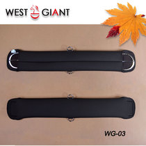 Thickened diving cotton Western-style equestrian front girdle Western saddle girdle soft and comfortable sweat-absorbent Western giant harness