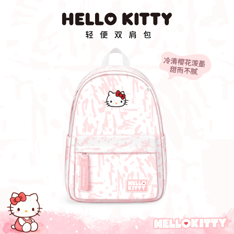 Hellokitty Backpack for Girls, School Bag for Junior High School Students, Ins Style for High School and College Students, Pink, Unique Design, Non-Crowded Backpack Hellokitty Backpack for Girls, School Bag for Junior High School Students, Ins Style for High School and College Students, Pink, Unique Design, Non-Crowded Backpack
