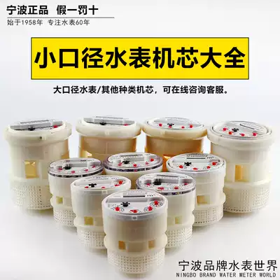 Ningbo brand General Factory original horizontal vertical hot water 4 minutes 6 minutes 2 inch DN15-50 rotary wing type water meter movement