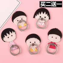 Creative ring buckle bracket paste cute cartoon lazy mobile phone bracket Bracelet buckle sticker desktop bracket for women