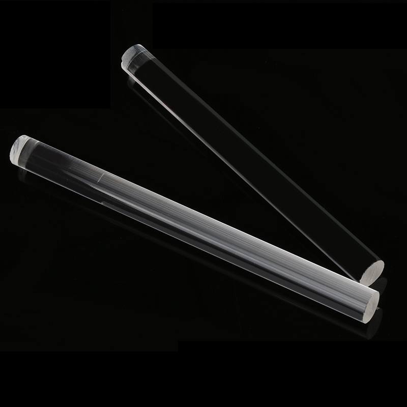Acrylic cylindrical rod Plexiglass rod Organic rod transparent rod PMMA 5-100mm manufacturers in stock