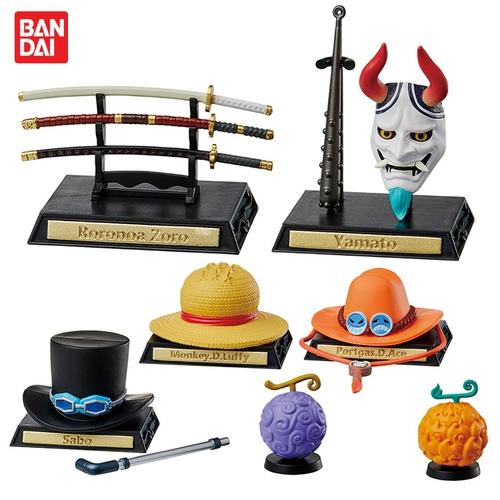 Тип Play Club Bandai Pirate King Gacha Collection Demon Fruit Luffy Ais Hat Spot