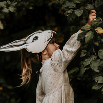 Favoria Korean ins children's retro rabbit headdress animal head boy girl cos Sen photo props