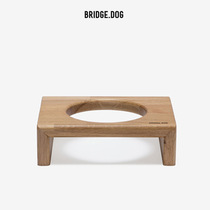 BRIDGEDOG TRAY 6CM 9CM bowl rack single and double bowl rack imported from Korea OAK MERBAU