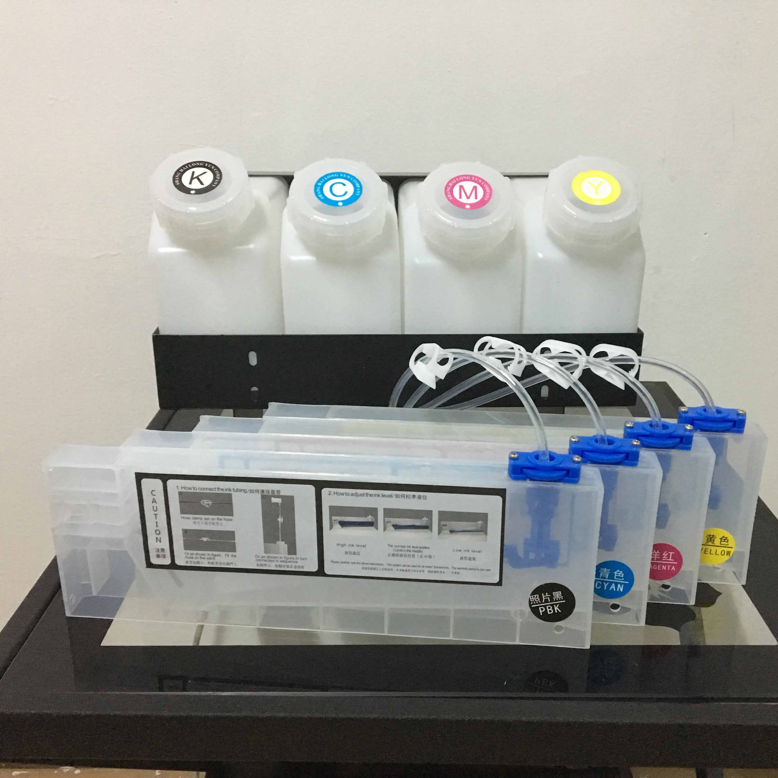 Writing true machine continuous supply of ink system Roland Wuvines Lie color crown Tuo piezoelectric writing machine Dalian for large ink cartridges continuous ink system large ink pot