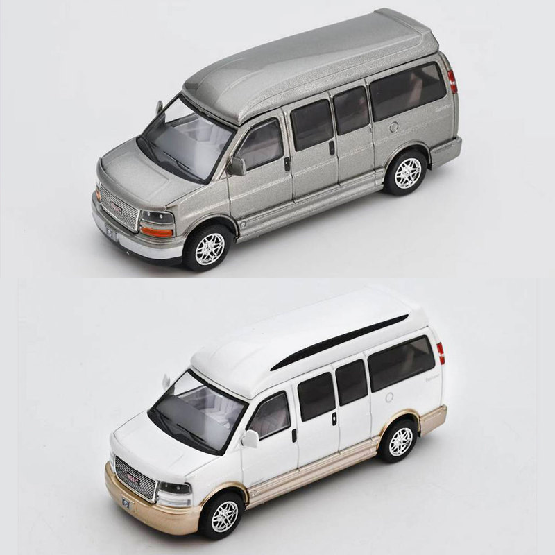 Gcd/Shadow 1:64 Gmc Large Van American Large Mpv Alloy Car Model Car Ornament