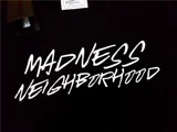 Madness x соседство Mdns Yu Wenle Teet NBHD Short -Sleeved Передний ряд майки.