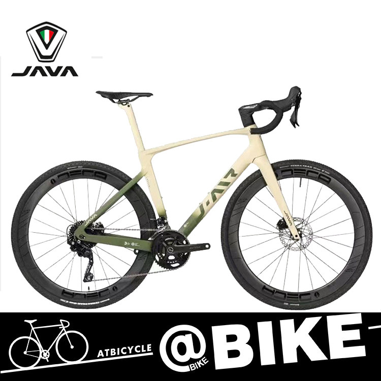 шоссейный велосипед java佳沃公路车碳纤维砾石山地公路越野gravel自行车2碟刹赛车单