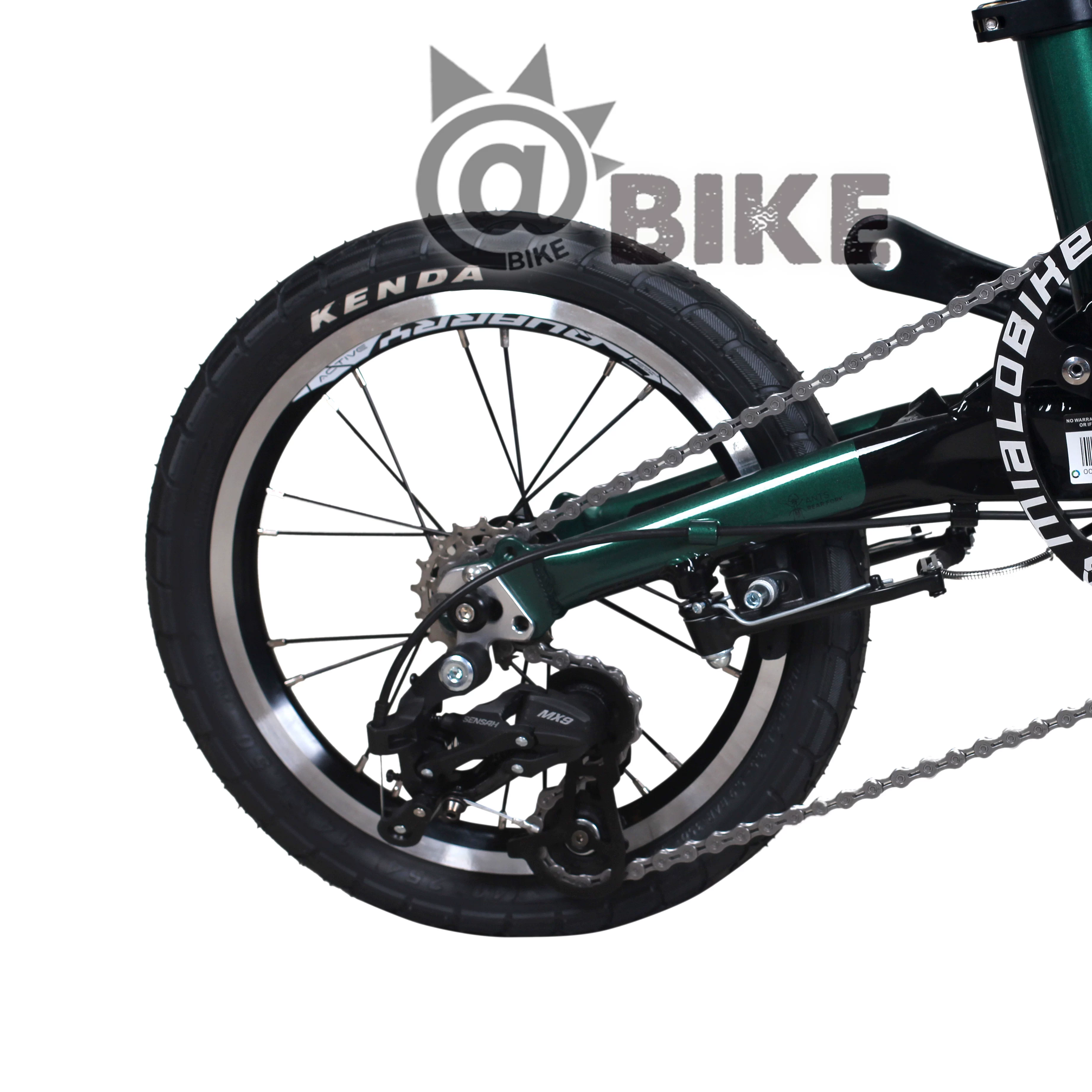 Новый велосипед FNHON популярной модели FGA1402 с внешним тремя скоростями - 412 ультралегкий, 14-дюймовый складной велосипед с 3 скоростями
