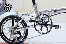 складной велосипед @bike 16寸折叠变速速整车组装 椭圆盘 任意diy