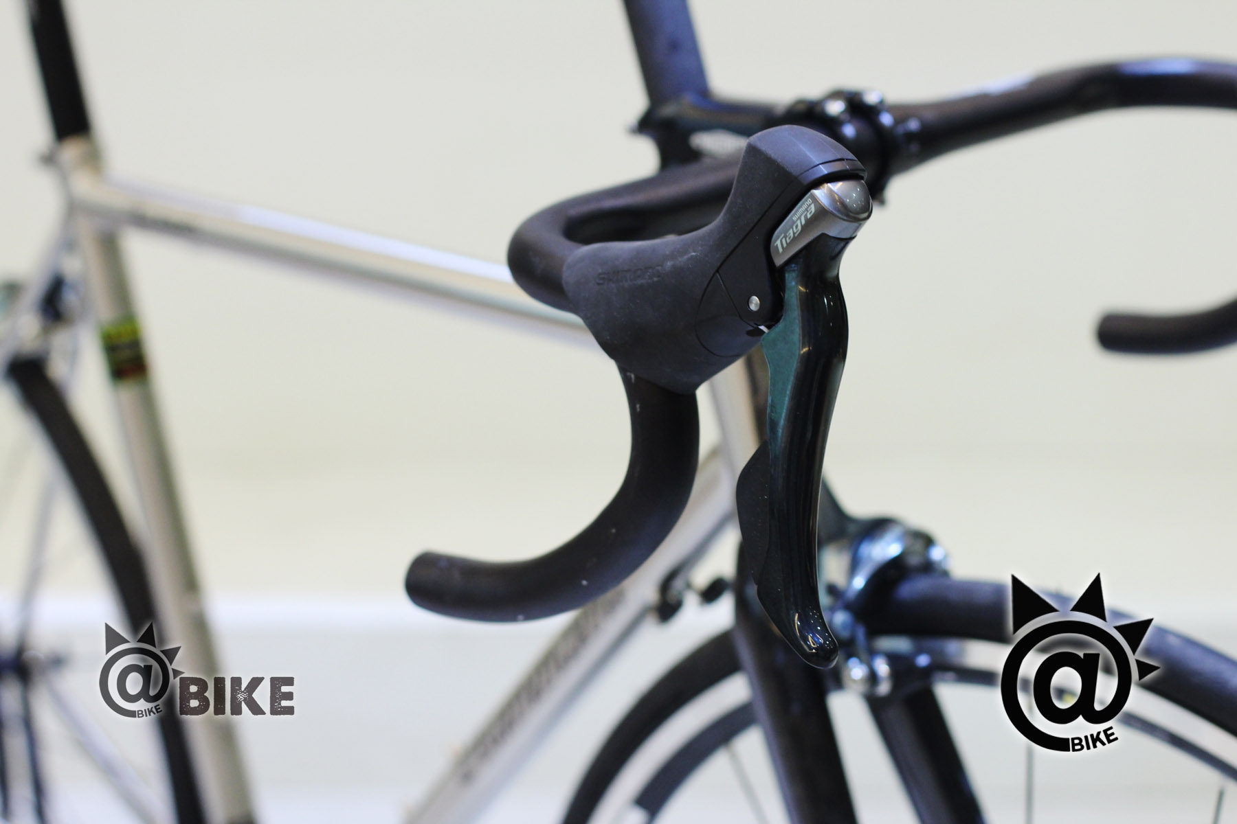 шоссейный велосипед @bike 正品行货 速那米海啸 tsunami 4135  公路整车钢架复古 Speed that meter