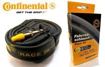 Камера велосипедная @bike 马牌 continental 内胎 700*23c 法嘴 race 28 s42 盒装