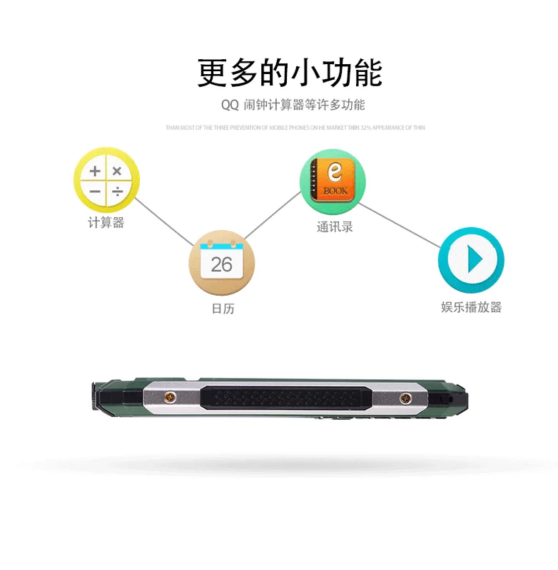 Trong tất cả các viễn thông WY589 + Land Rover ba chống điện thoại di động ba Netcom Tianyi siêu mỏng dual-mode máy cũ chờ lâu - Điện thoại di động dt samsung