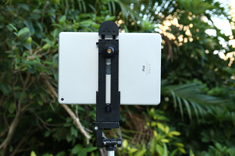 Chủ tablet Dọc tablet phẳng iPad Air Pro Mini clip clip cắt chân máy ảnh - Phụ kiện máy tính bảng ốp lưng ipad mini 4