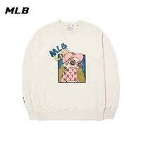 MLB, весенняя толстовка подходит для мужчин и женщин с круглым воротником