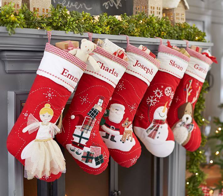 Cotton Christmas Socks Christmas gifts Christmas Decorative Socks Christmas Gift Bag Christmas bag