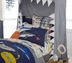 Thế giới dưới biển * Tinh tế chắp vá thêu Handmade quilted Bed Cover Bộ ba mảnh cho trẻ em thảm chân giường Trải giường