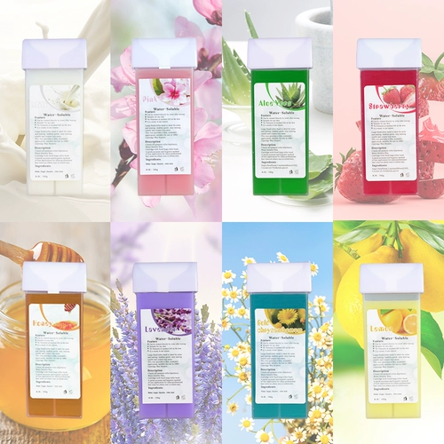 Косметический водорастворимый портативный универсальный воск для депиляции подходит для мужчин и женщин, удаление волос, 150г