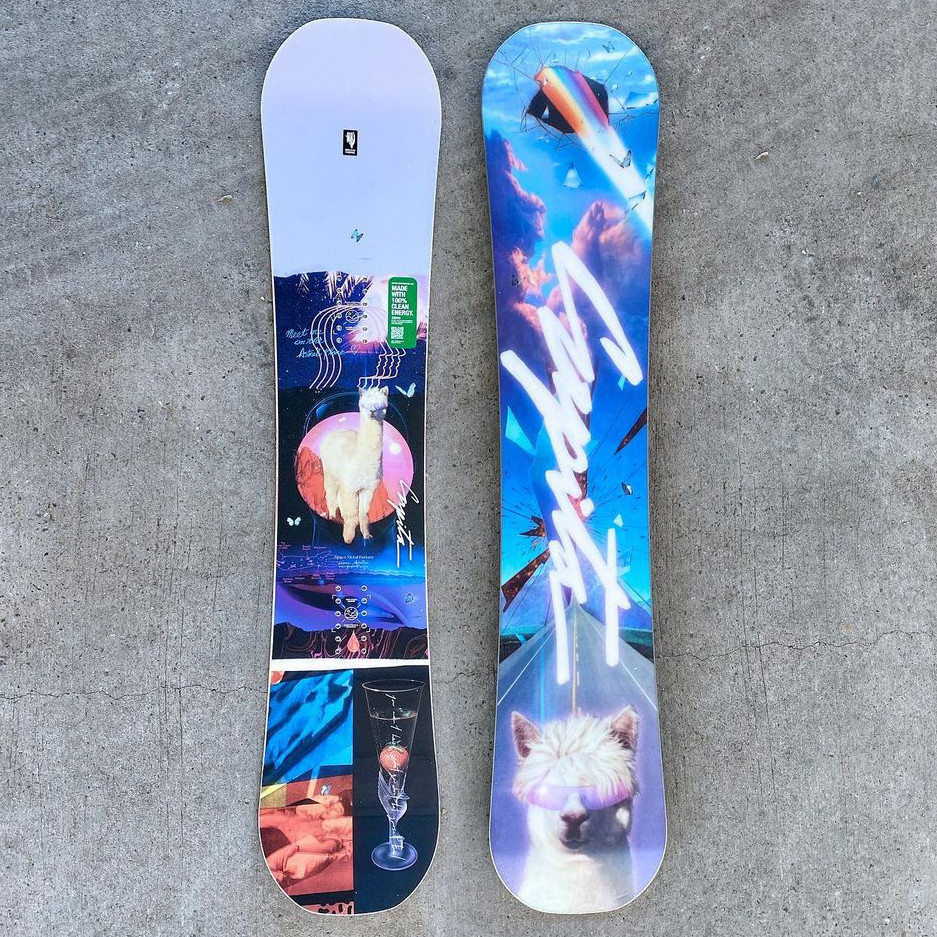 Capita Veneer Ski board alpaca Paradise space Black Cat All-around Park Flat Flower Jumping