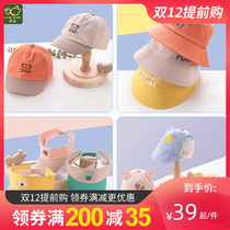 Rabbi official flagship spring and summer new boy hat girl sun hat bear bear fisherman hat infant cap