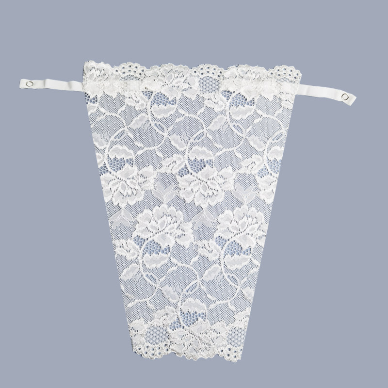 Lace little cute woman anti-walking light to the bottom of a slice of underwear sexy pure color thin, chest in summer without shoulder wrapped chest