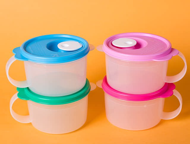 Free Shipping Tupperware Authentic Lunch Box 460ml Microwave Lunch Box 460ml Microwave