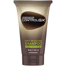 Мужской шампунь 英国购just for men黑发还原乳洗发水染白发controlgx遮盖剂118ml