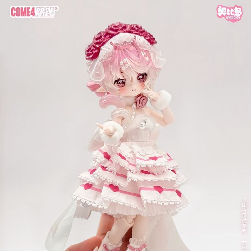 Authentic C4F Mi Tian × Obi Island: Dreamland Collaboration Series 1/12 Bjd Blind Box Trendy Toy Figurine Gift