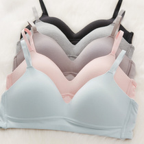 Ultra-thin modal without steel ring pen bra big chest show small breasts gather to collect the accessory milk artifact womens sports underwear