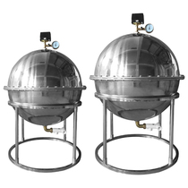 Spherical pressure tank household automatic 304 stainless steel round without tower water supply tower water pump water tank