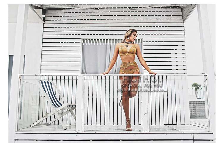 Hui girl HUIHUI Châu Âu và Mỹ ren gợi cảm garter rỗng gợi cảm nữ dây nịt tất