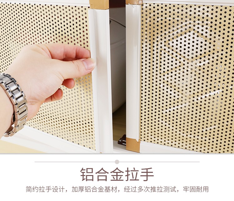 tủ khóa tủ gia dụng tủ bếp bếp với bữa ăn nhà hàng nhỏ gọn cửa tủ không gỉ Tủ bằng thép nội các bên hiện đại - Buồng tủ quần áo vải