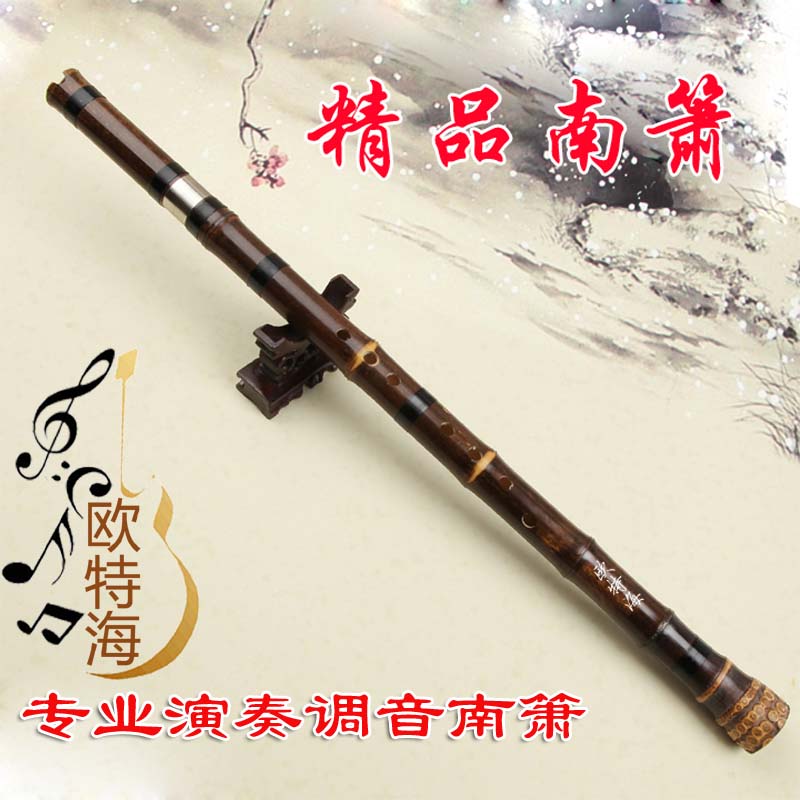 Aote Hainan Xiao Musical Instrument beginner entry professional high-grade F Zizhu Dong Xiao Six eight holes G tune short Xiao portable