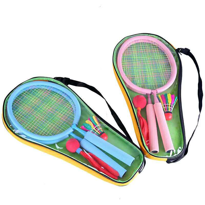 Children's badminton racket baby baby's safety bag side 3 - 12 years old special school kindergarten double