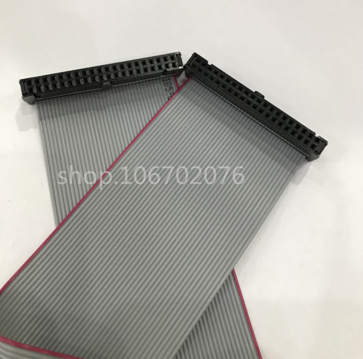 FC-40P double head line 40pin pin JTAG connection line 2 54mm AVR download line IDC grey flat cable
