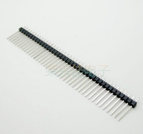LENGTHEN the pitch 2 54MM SINGLE row long row needle 1 * 40P foot length 17MM COPPER needle STRAIGHT needle SINGLE row long row needle