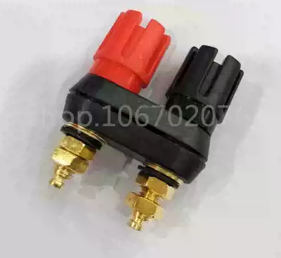 4MM ONE-piece double seat 2-position professional audio terminal terminal speaker socket BANANA head socket