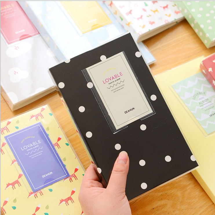 Cartoon long version of the inserts beautifully made with picture books Baolu Foxes mini7S 8 25 90 photo books 84 sheets