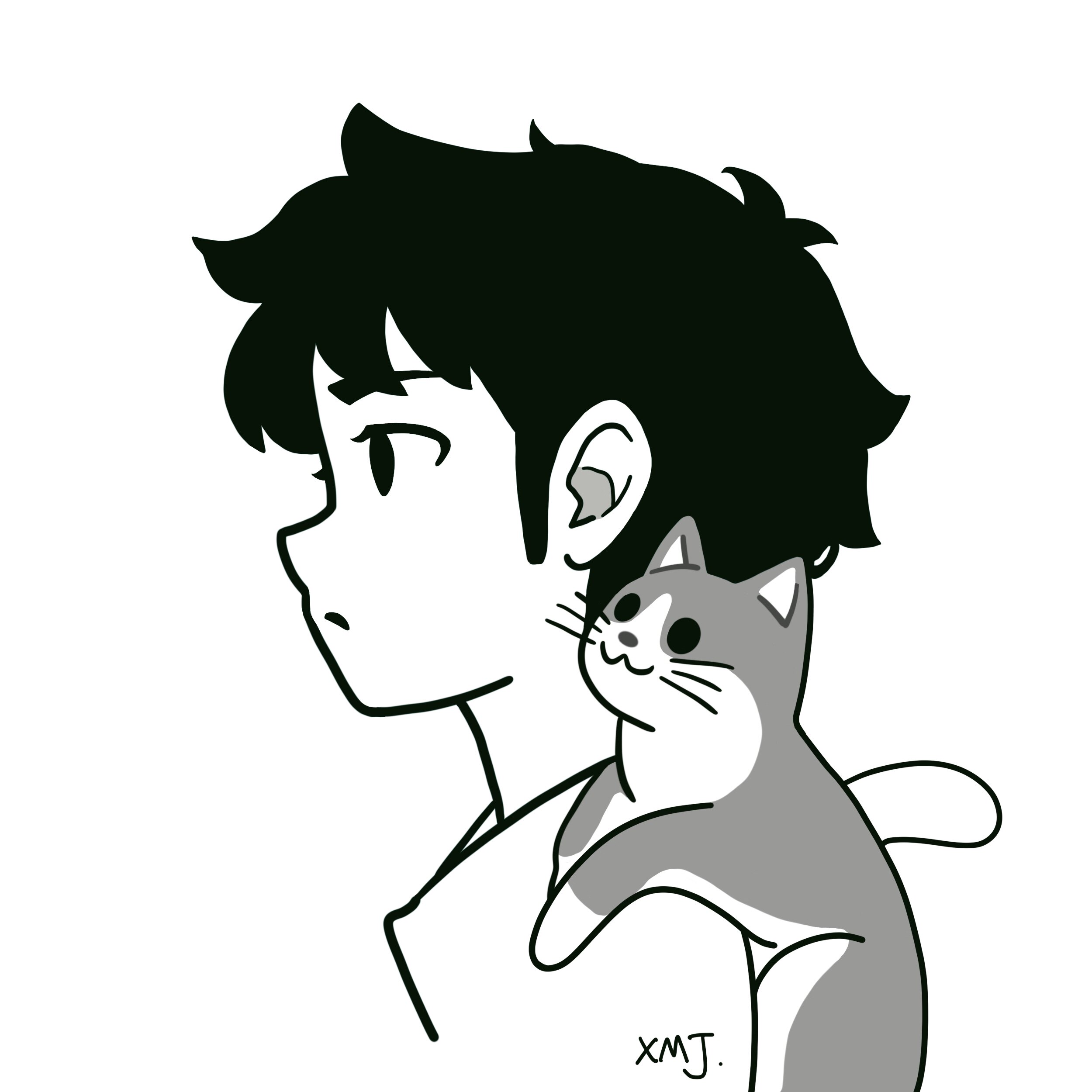 醒猫君 手工穿戴甲的LOGO