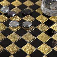 25 Бриллиант Черного Золотого [Гламинация на спине]