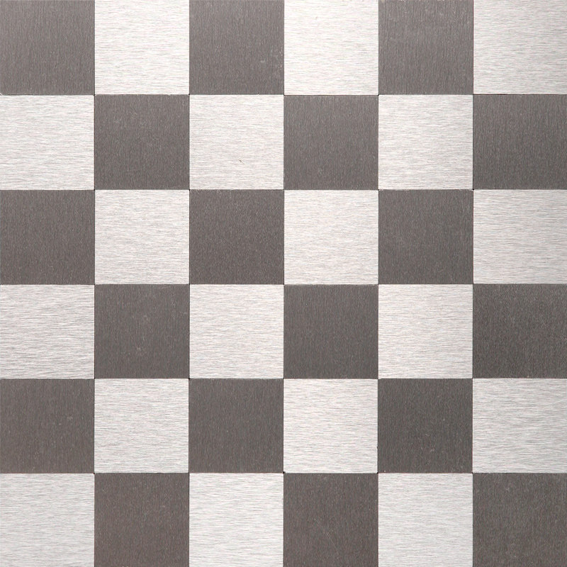 Self-adhesive aluminium plastic plate mosaic Porcelain TV Background Wall Genguan Puzzle Metal Golden KTV Living-room Wall Patch Brick