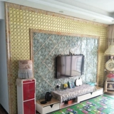 Jiugongge самоклеящиеся наклейки на плитку, кухонный телевизор, фоновая стена, металлическая алюминиево-пластиковая пластина, мозаика, наклейки на стену, водонепроницаемое украшение прилива