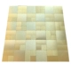 Флуоресцентная зеленая 50 золотая квадратная сетка