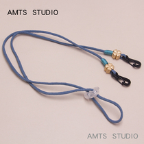 Mask hanging rope Korean style four-leaf lucky glasses double with hand fine couple portable rope