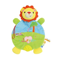 Прорезыватель, успокаивающее полотенце, лев