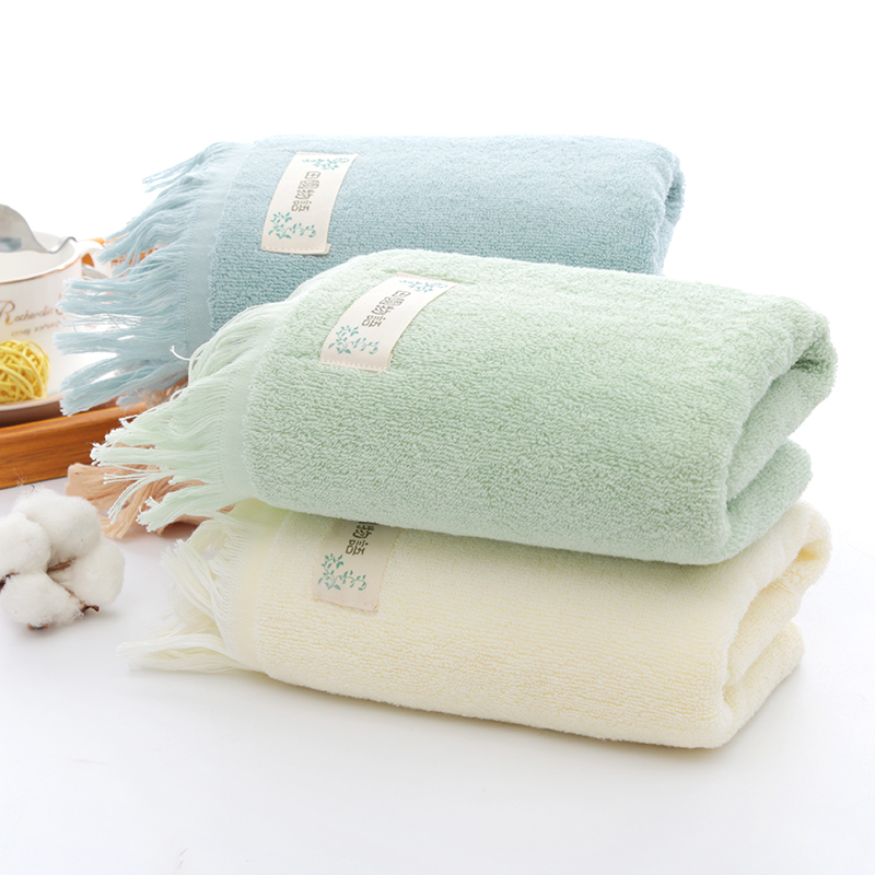 Pure Cotton Thickened High-End Towel Face Towel Business Gift Household Cleansing Face Wash for Men and Women 75X 35cm Thick and Soft