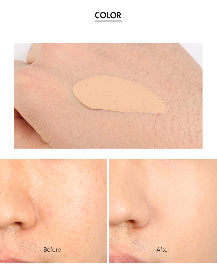 Của nam giới Trang Điểm Hàn Quốc Nhập Khẩu Ma Thuật Rừng Nam BB Cream Làm Trắng Cải Thiện Nếp Nhăn SPF43PA + + + nước tẩy trang cho nam giới