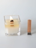 Рука летающих рыб -приготовление DIY -дым -Оригинальное деревянное свеча свеча