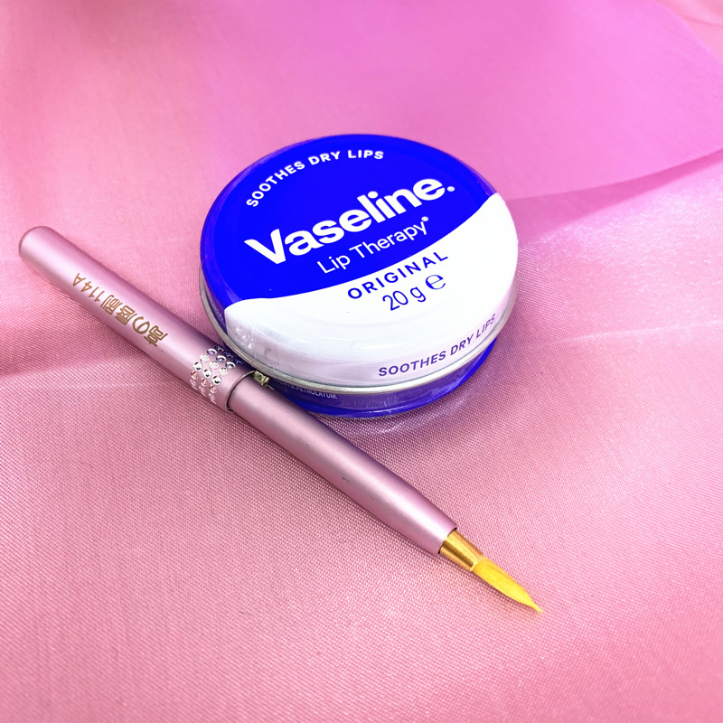 Anh Vaseline Vaseline Lip Balm Lip Mask 20g Dưỡng ẩm lột Môi Môi Gửi Lip Brush - Son môi black rouge a30