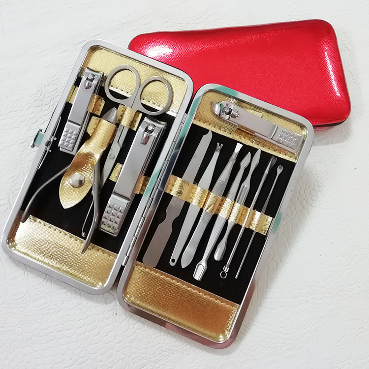 Personal pedicure knife care nail clippings nail clippers nail clippers 12 pieces of suit Business nail clippers customizable LOGO